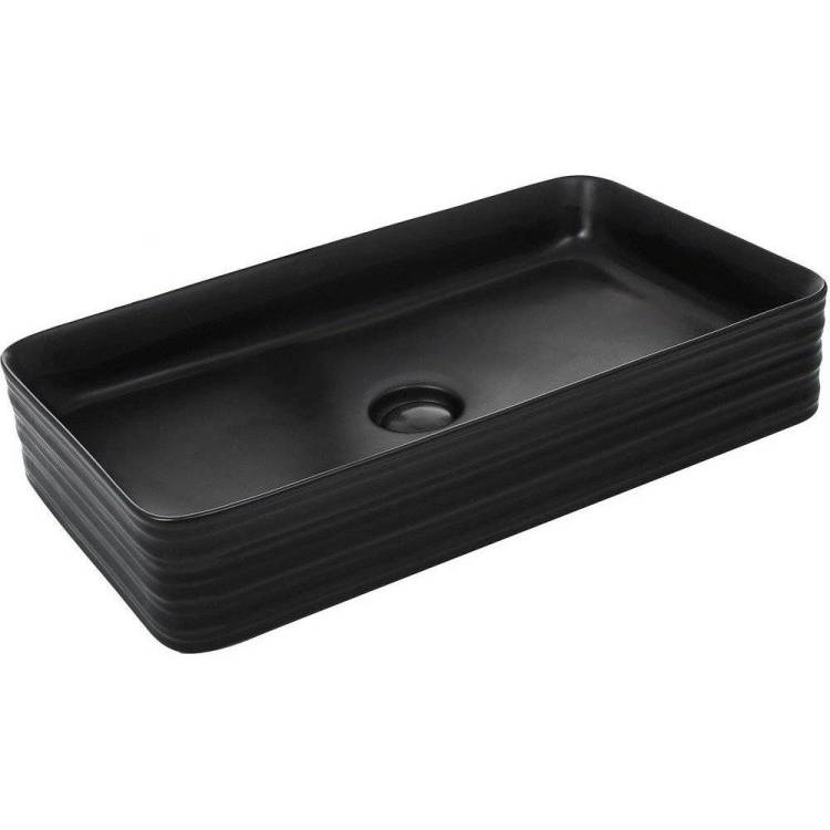 Раковина Weltwasser WW Elbach 10000004557 2250 MB 68 см, черная матовая