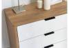 Комод Woodville Адам 576846 дуб крафт золотой, белое дерево фото 5