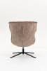 Кресло Stool Group Sway DM7638 OTE-LAKE120+L.BROWN бежевый с коричневым фото 5