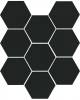 Мозаика Kerama Marazzi Кальсада SG1008N черный 10.4x12
