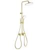 Душевая стойка Wonzon & Woghand WW-B4113-BG золотая, с термостатом