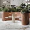 Керамическая плитка Ava Ceramica Up 192113 Cuscino Grey Glossy 5x25 фото 4