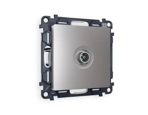 Комплект механизма TV розетки проходной Ambrella Volt Alfa MA513030