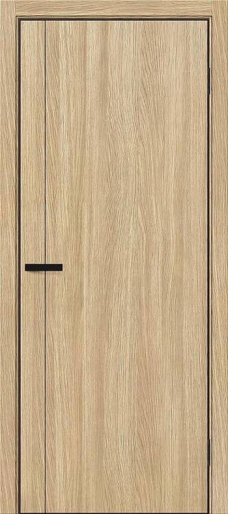 Межкомнатная дверь Глухая Bravo Браво 0.10.А Полотно Real Oak 2000х800