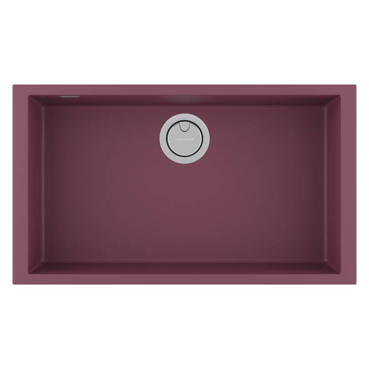 Мойка кухонная Paulmark Neo Classic 76 PM967644-ME Merlot, 76x43.5