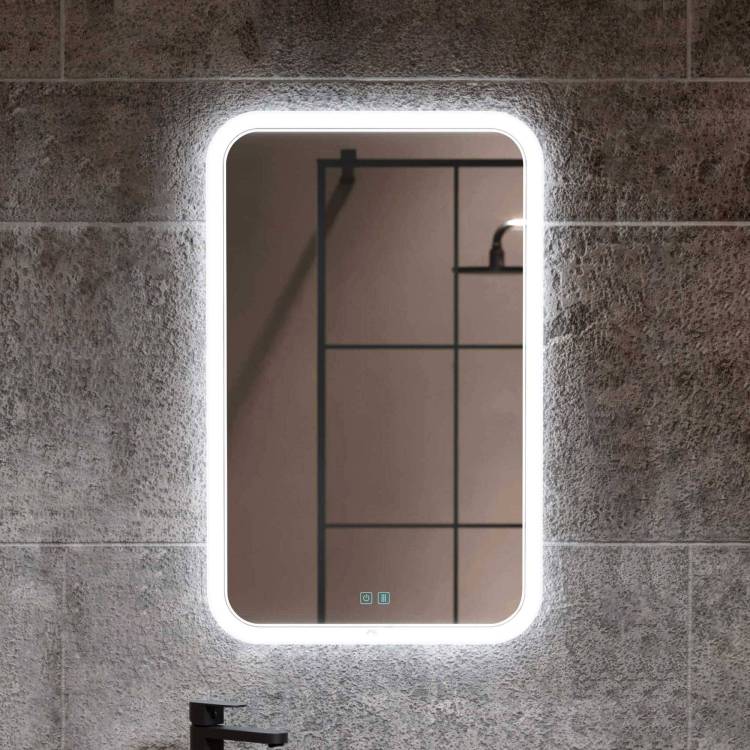 Зеркало Alavann Anna 50 ALV0016021 с подсветкой, сенсор, антизапотеватель