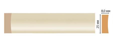Молдинг DECOMASTER D046-61 240x0.8x2.5