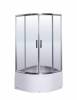 Душевой уголок Esbano ESR-8010 ESUGR8010 80x80x200 хром