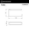 Держатель туалетной бумаги WHITECROSS Cubo CU2460GLB золото брашированное фото 2