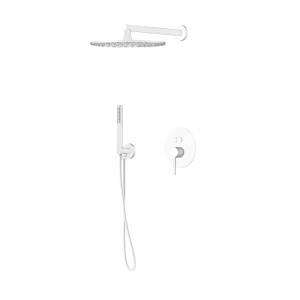 Душевой комплект Gattoni Circle two 9190/PDBO Bianco Opaco