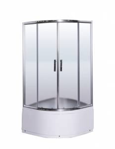 Душевой уголок Esbano ESR-8010 ESUGR8010 80x80x200 хром