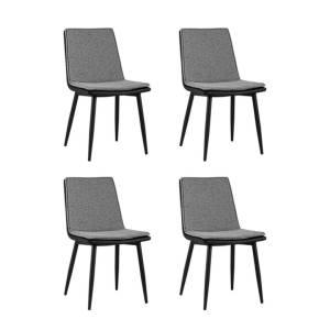 Набор из 4 стульев Stool Group Юта DC-1700 CD1824-12 X4 серый