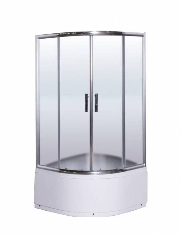 Душевой уголок Esbano ESR-8010 ESUGR8010 80x80x200 хром