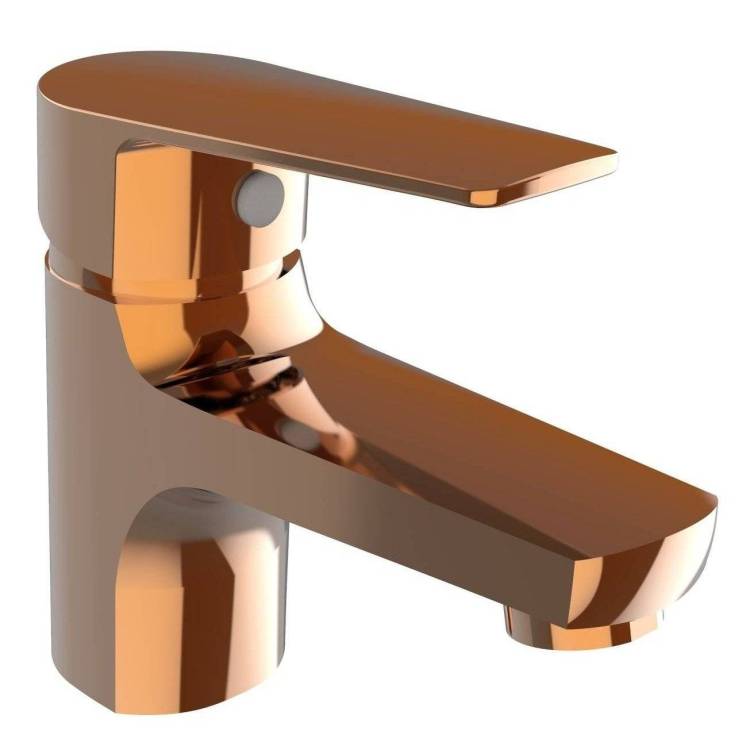 Смеситель для раковины Orange Loop M26-021RG золотой