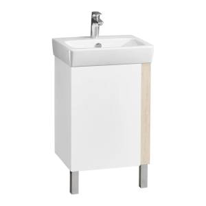 Тумба с раковиной Aquaton Кантри 50 белый/дуб верона