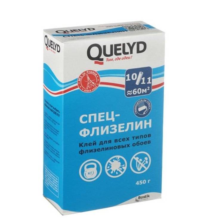 QUELYD СПЕЦ-ФЛИЗЕЛИН клей для флиз. обоев (0,45кг)
