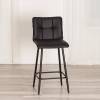 Стул полубарный Tetchair Bari 24915 черный, экокожа фото 14