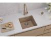 Мойка кухонная Alveus Granital Omni 20 1150047 Beige-G55 с сифоном, 45x45 фото 3