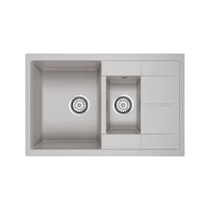 Кухонная мойка Paulmark Feste PM237850-GR серый