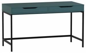 Стол письменный Гуд Лакк Ингар S01910 серо-бирюзовый/черный