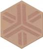 Декор Kerama Marazzi Агуста OS/C241/63012 оранжевый 6х5.2