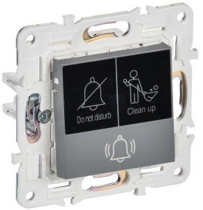 Кнопка звонка IEK Skandy SK-V14-2-10-K03 серый