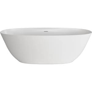 Ванна из искусственного камня Plumberia Selection VELOMA 180BO 180x80 белая матовая