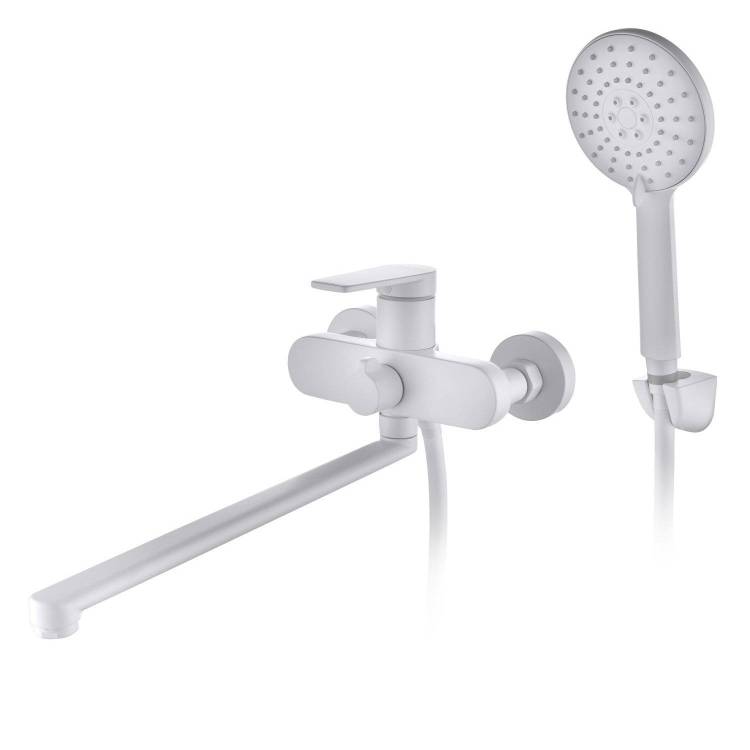 Смеситель для ванны D&K Bayern.Furth DA1523308 белый