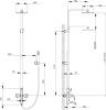 Душевая стойка Lemark Nubira LM6262ORB фото 3