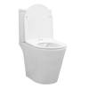 Унитаз-компакт Comforty CF41363C, сиденье микролифт, тонкое, белый глянец фото 4