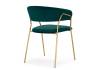 Стул Woodville Kamelia 1 15472 green/gold фото 5