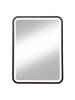 Зеркало Taliente Zled TA-Zled-EBL6080 с LED-подсветкой, черное, 60x80 см