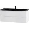 Тумба с раковиной Belbagno Acqua ACQUA-1200-2C-SO-BL 120x45x50 Bianco Lucido подвесная с двумя выкатными ящиками фото 8