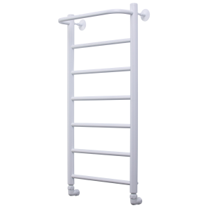 Полотенцесушитель водяной Comfysan Capri 012779 W-8 80/40 с полкой, белый матовый