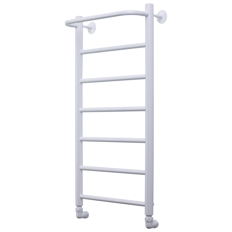 Полотенцесушитель водяной Comfysan Capri 012779 W-8 80/40 с полкой, белый матовый
