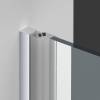 Душевая дверь в нишу Vincea Alpha VDP-3AL800MT 80 см, стекло текстурное, хром фото 6