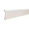 Напольный плинтус ТД Меридиан P2-W(M) гладкий 2400x80x15