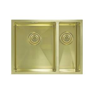 Кухонная мойка Seaman Eco Marino SME-575DR light gold
