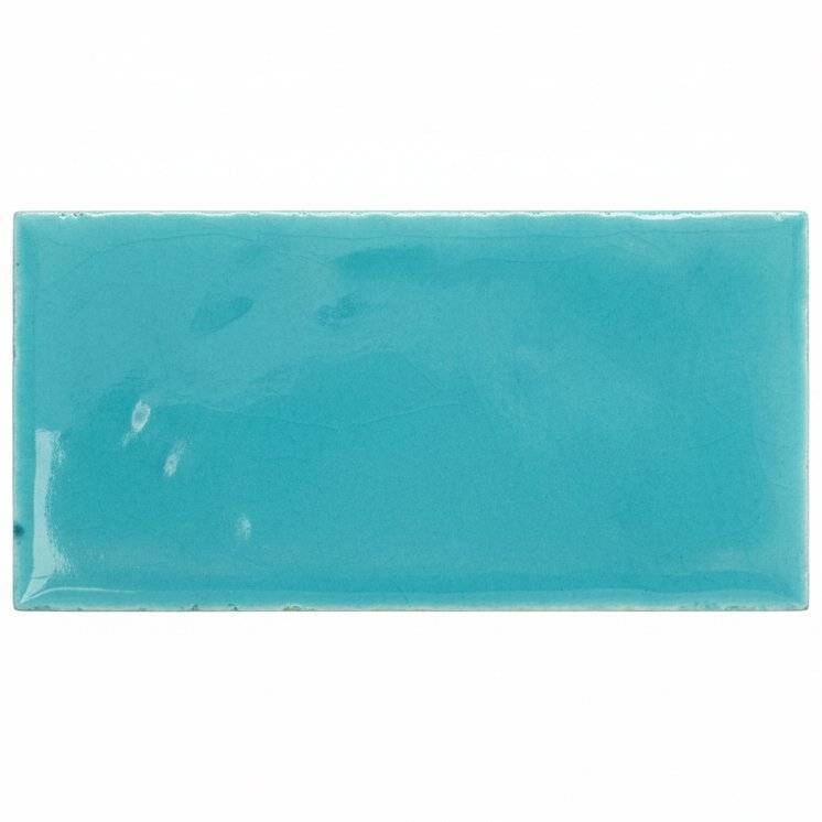 Керамическая плитка ABK Poetri Colors PF60011532 Turquoise N 7.5x15