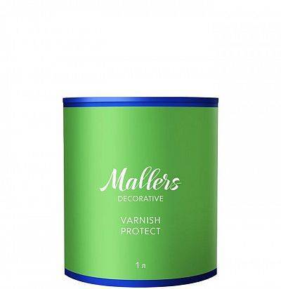 Лак Mallers Varnish Protect полуматовый 1 л