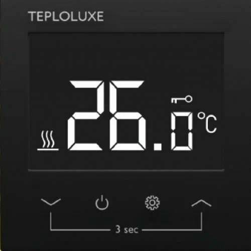 Терморегулятор Теплолюкс Pontus Space черный