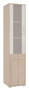 Шкаф книжный Mebelson Лайт-2 SL-01.1623 дуб сонома/белый