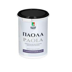 Краска для потолка Silk Plaster AlterItaly Paola Flat 0.9 л