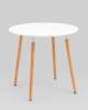 Стол Stool Group Рокки New ROOKIE ROUND v.2 белый 80x74x80
