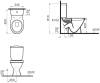 Унитаз-компакт Norm Blanc Duroplast 9837B099-7202 с микролифтом фото 4