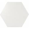 Керамическая плитка Equipe Scale 21767 Hexagon White Matt 10.7x12.4