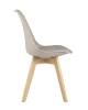 Набор из 4 стульев Stool Group Frankfurt New Y863-V seat beige X4 бежевый фото 5