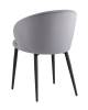 Стул Stool Group Lastura LV-104-H14-02-01(P) велюр серый фото 5