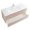Тумба с раковиной Belbagno Marino MARINO-1100-2C-SO-RG-P 110x45x50 Rovere Grigio подвесная с двумя выкатными ящиками фото 6