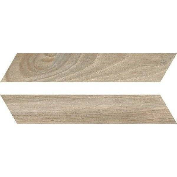 Керамогранит Rondine Group RHS Woodie Chevron Brown 7.5x40.7